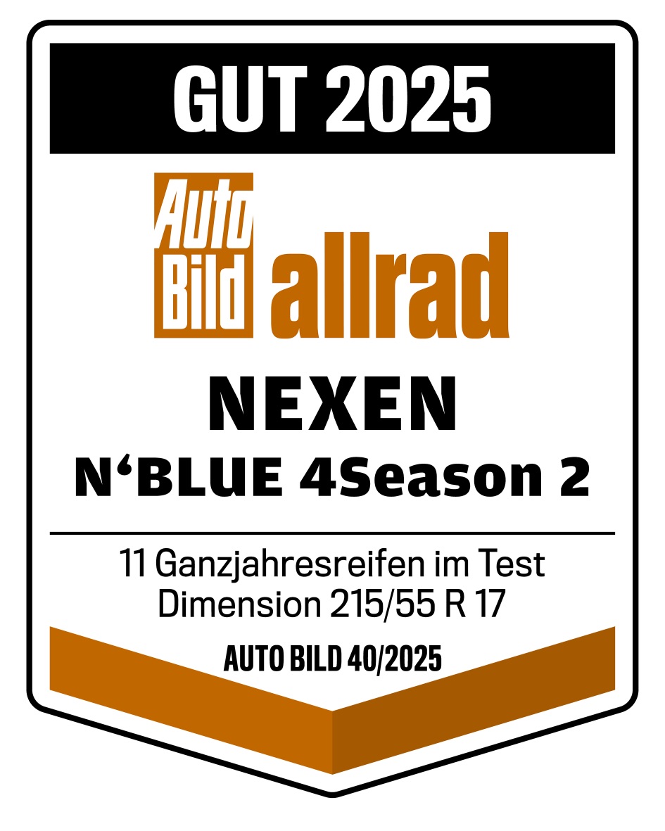 NEXEN N'Blue 4Season 2 – Auto Bild Allrad Gut 2025